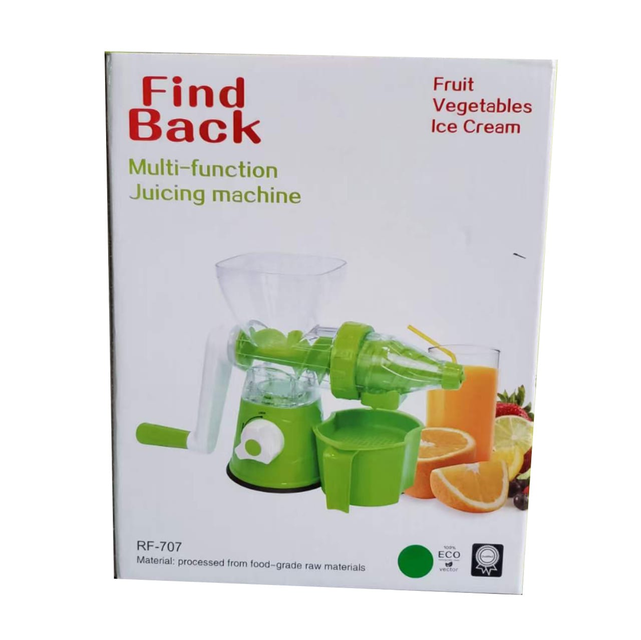 Find Back Multifunction Juicing Machine