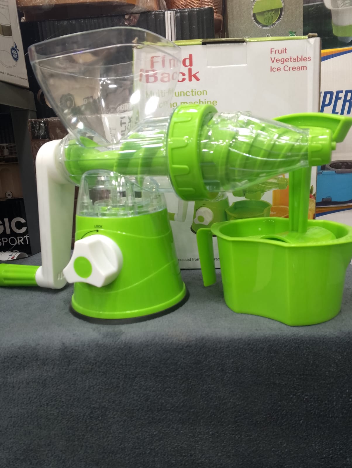 Find Back Multifunction Juicing Machine