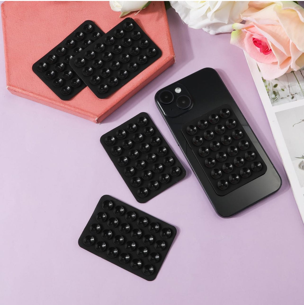 Double-Sided Silicone Mobile Suction Mount