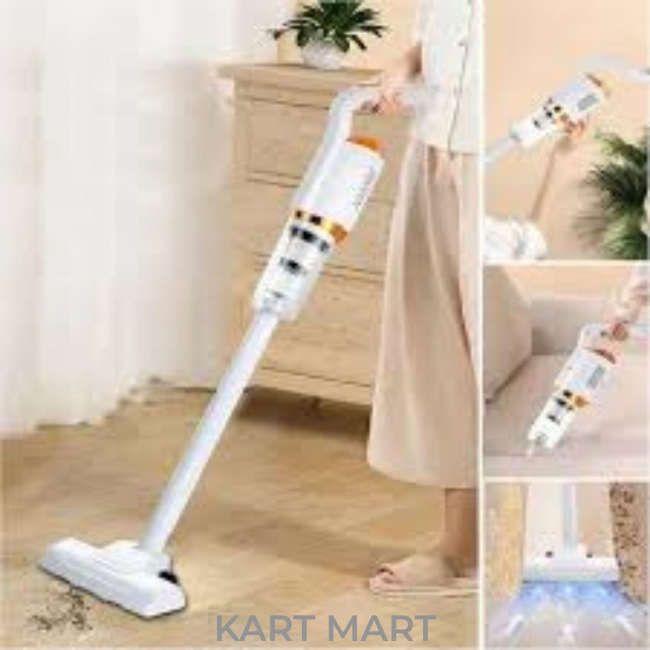 Portable Handheld Vacuum Cleaner ā Cordless, Rechargeable & Powerful!