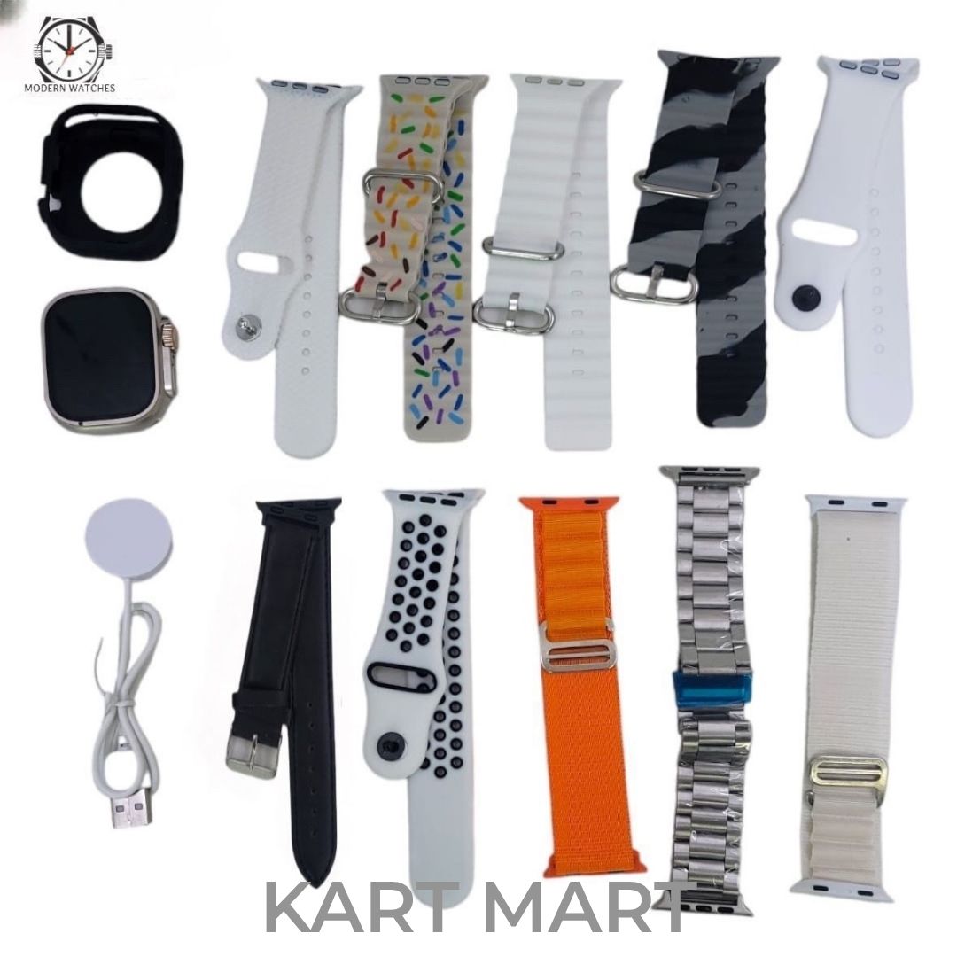 10-in-1 Ultra Smart Watch (49MM, Full Combo Set) π₯