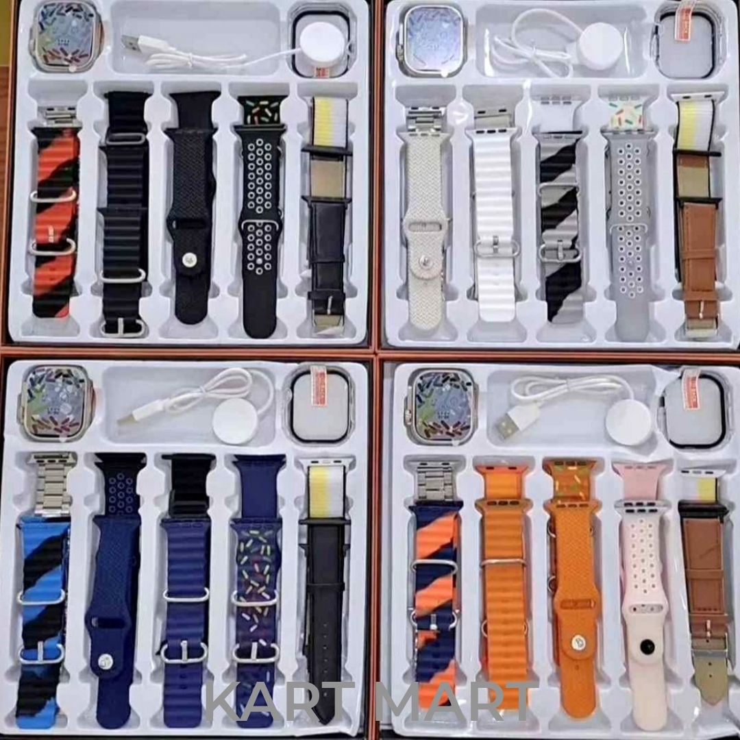 10-in-1 Ultra Smart Watch (49MM, Full Combo Set) π₯