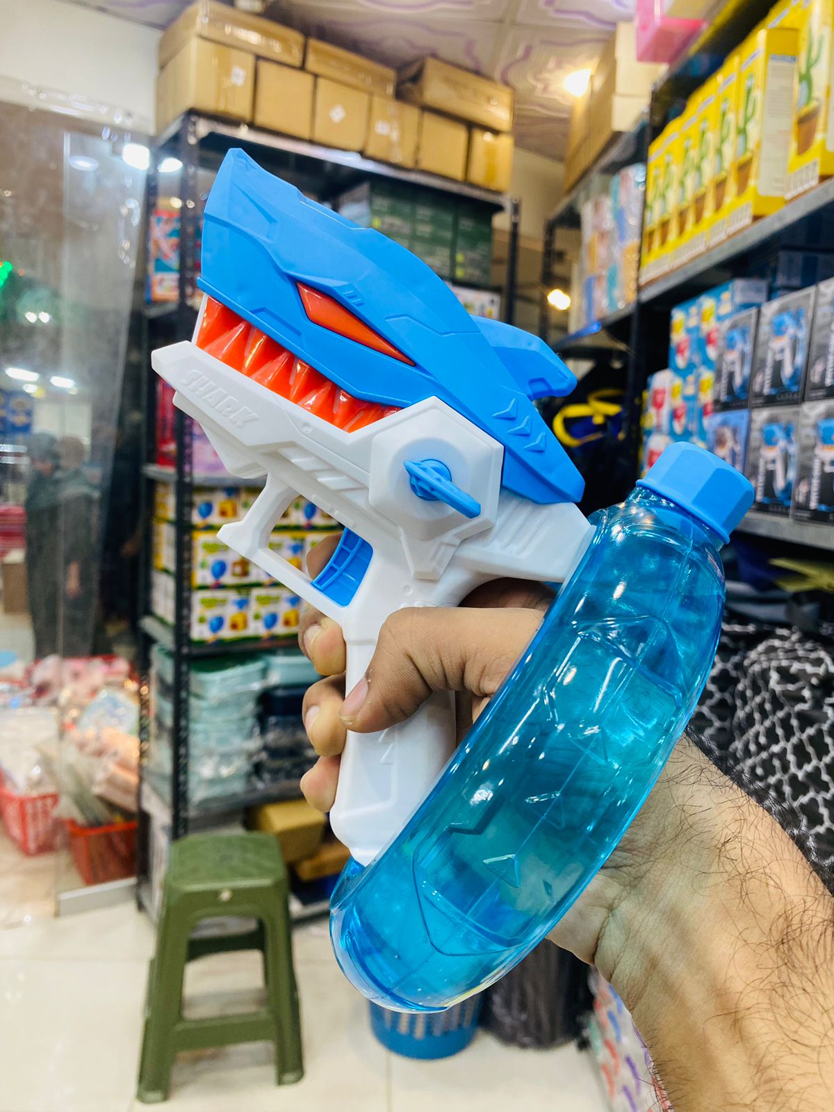 Rechargeable Shark Water Spray Gun