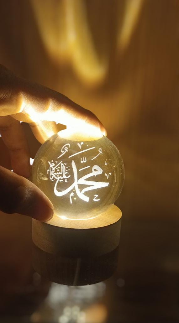 Modern 3D Crystal Galaxy Lamp