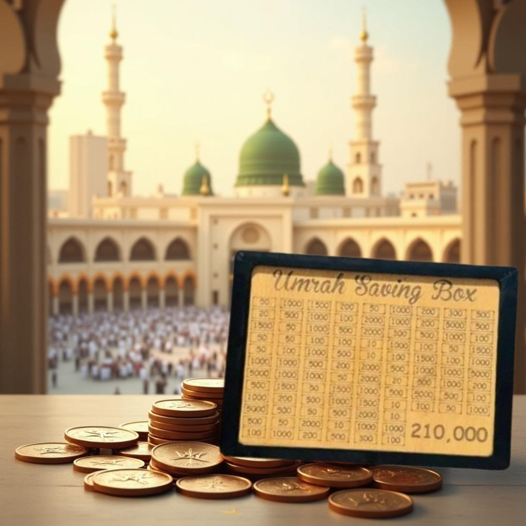 Umrah Niyat Money Saving Box