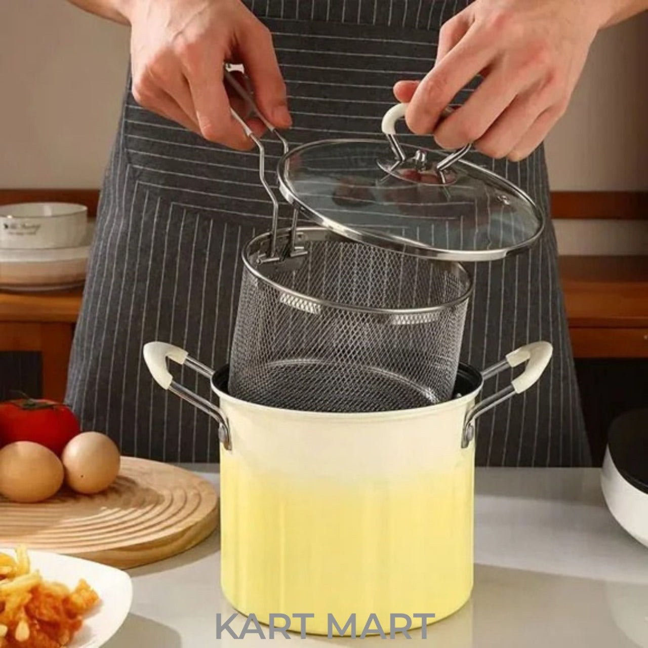 3L Deep Frying Pot β Premium Quality for Perfect Crispy Cooking!