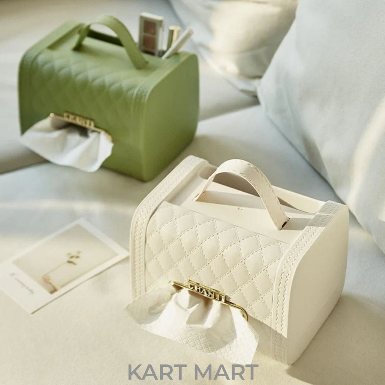 Elegant Purse Style Tissue Box โ Classy, Stylish & Premium!
