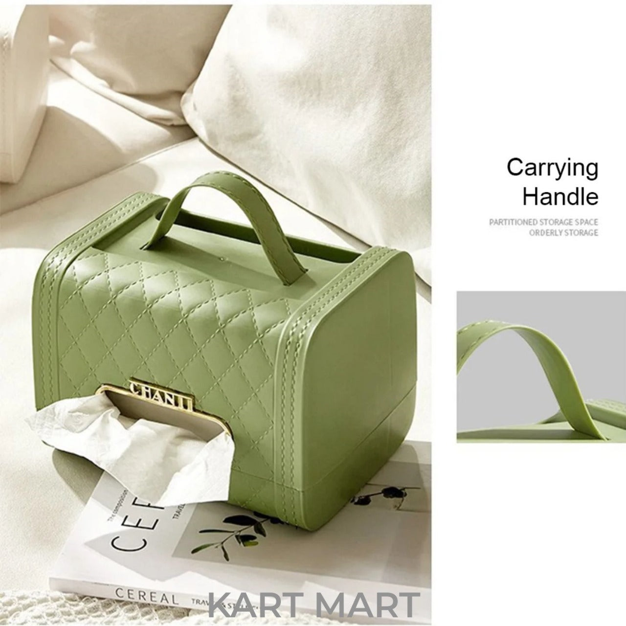Elegant Purse Style Tissue Box โ Classy, Stylish & Premium!