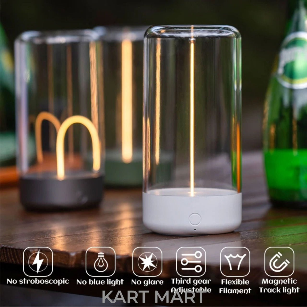 Rechargeable Ambient Light ā Soft Glow, Sleek Design!