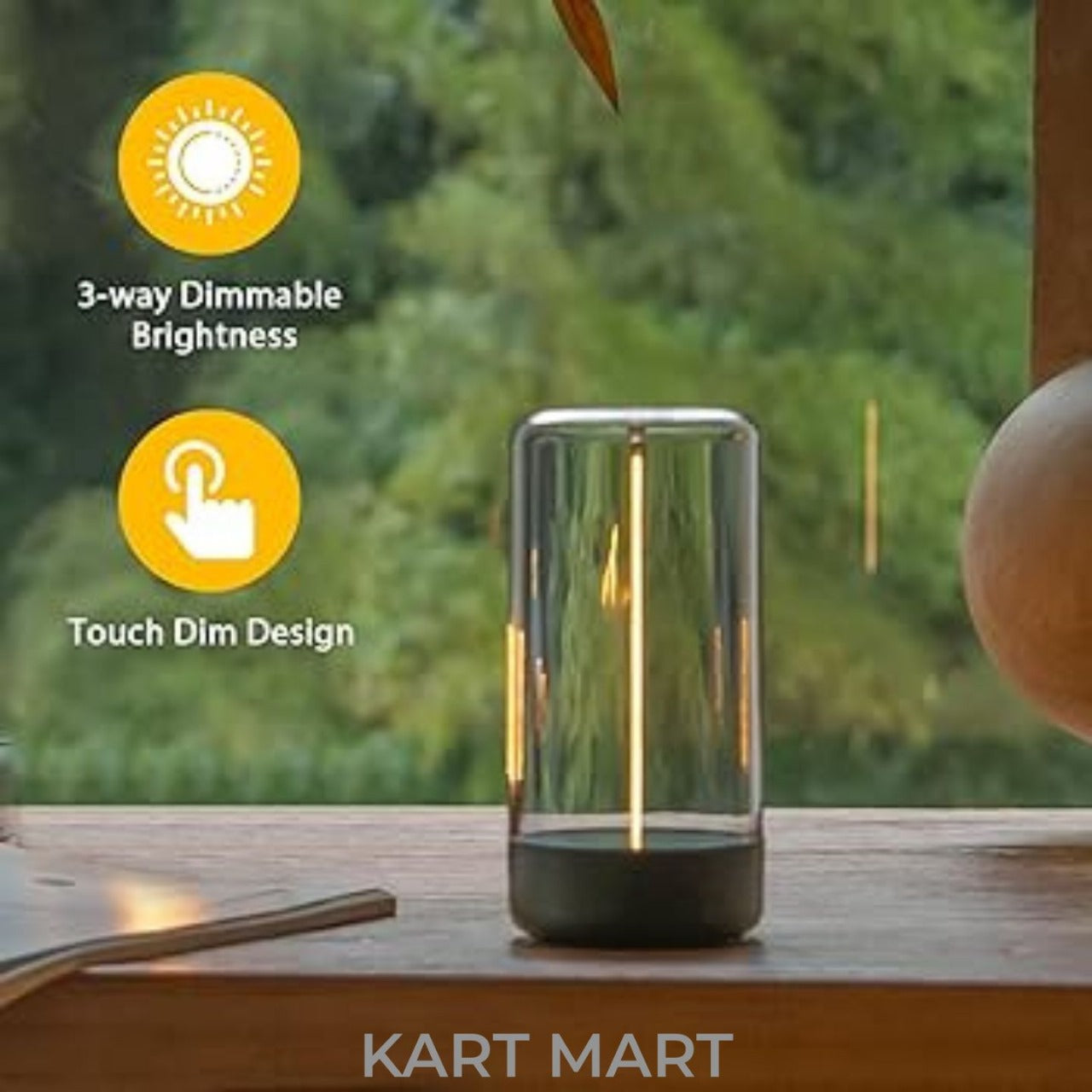 Rechargeable Ambient Light ā Soft Glow, Sleek Design!