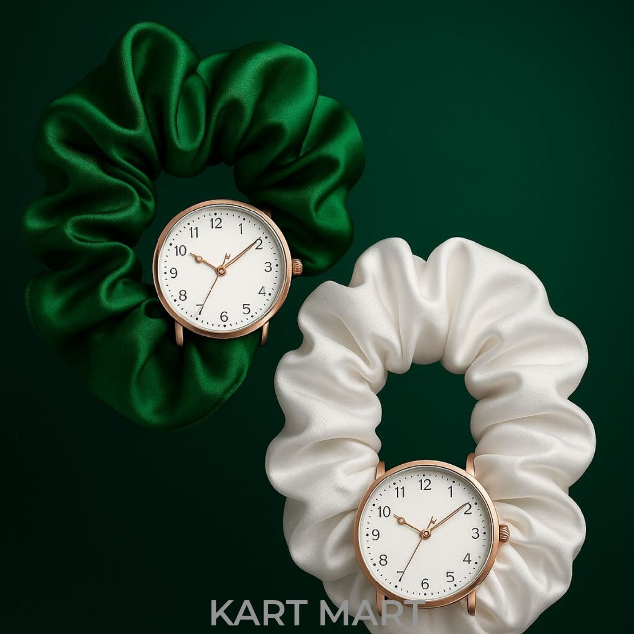 Scrunchies Watch ā Beautiful Dial with Soft Strap (Independence Day šµš° Special)