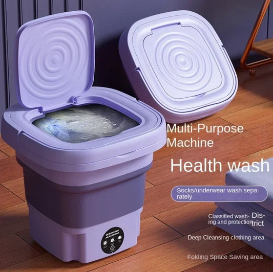 Portable Folding Washing Machine With Dryer