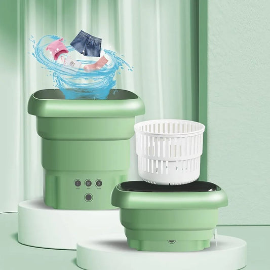 Portable Folding Washing Machine With Dryer