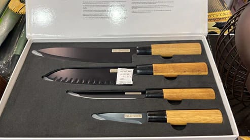 Set of 4 Japanese Knives – Precision Meets Tradition