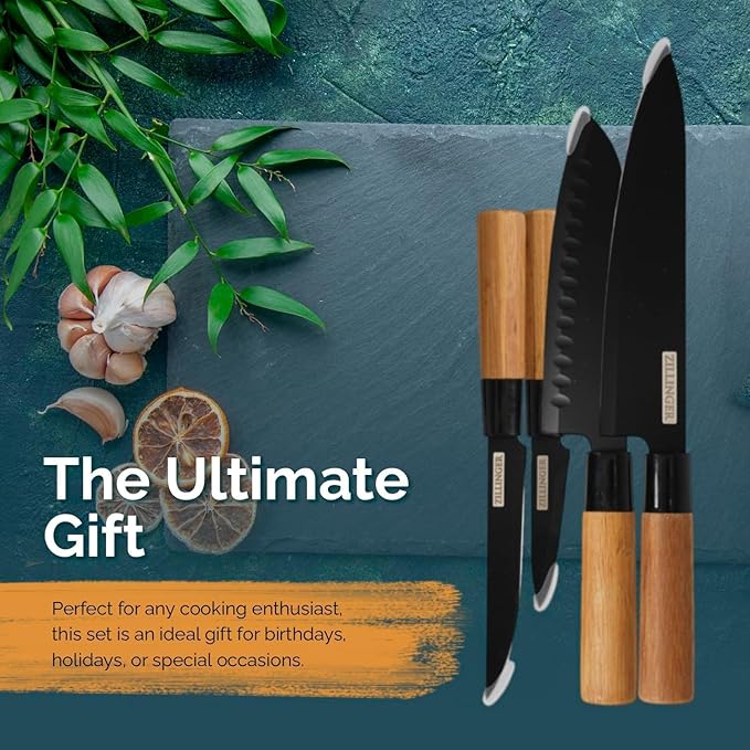 Set of 4 Japanese Knives – Precision Meets Tradition
