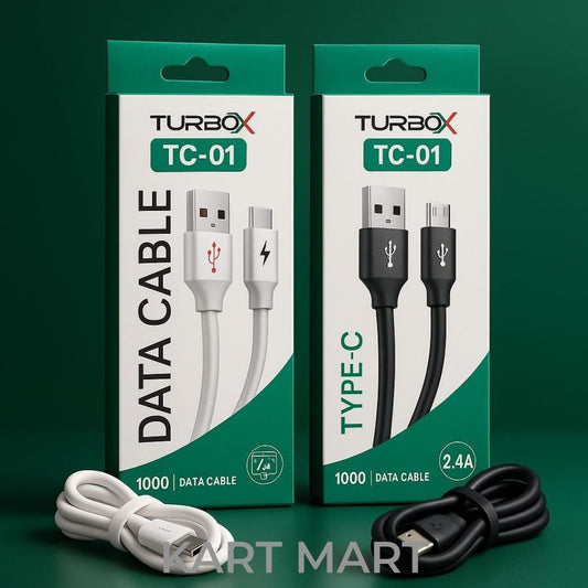⚡ TurboX Fast Charging Cables – Android & Type-C Compatible 🔌