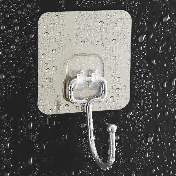 Large Adhesive PVC Hooks for Hanging Heavy Duty Items