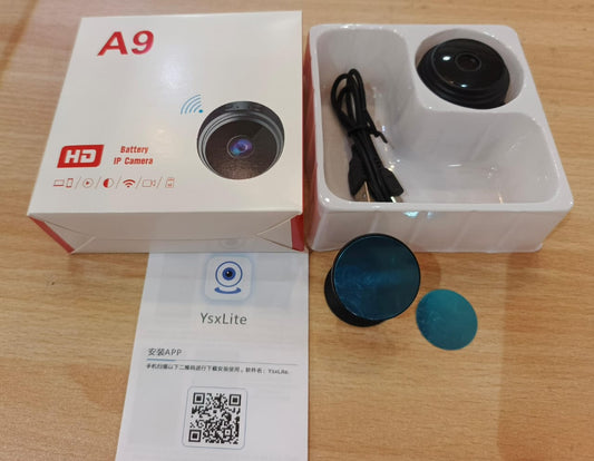 A9 1080P HD Mini WIFI Camera with Magnetic Mount