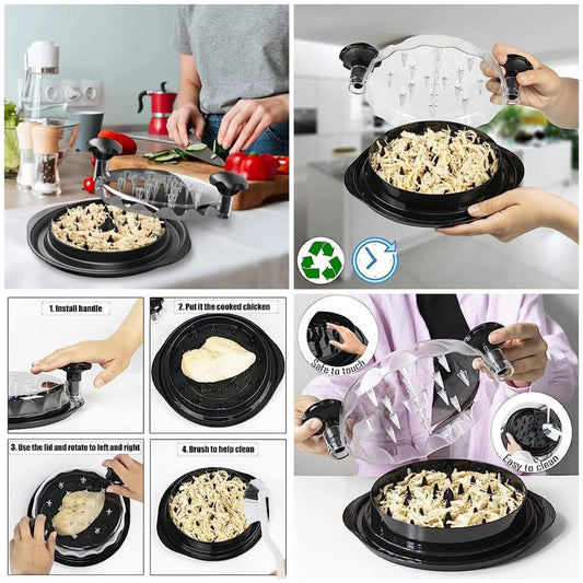 Chicken Shredder Tool – Quick & Easy Meat Pulled in Seconds!