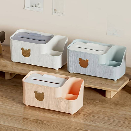 Mickey Tissue & Multi-Grid Organizer Box – Cute Meets Convenient!