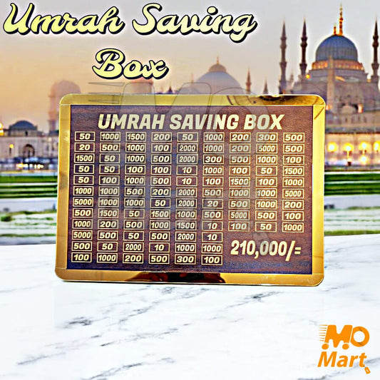 Umrah Niyat Money Saving Box