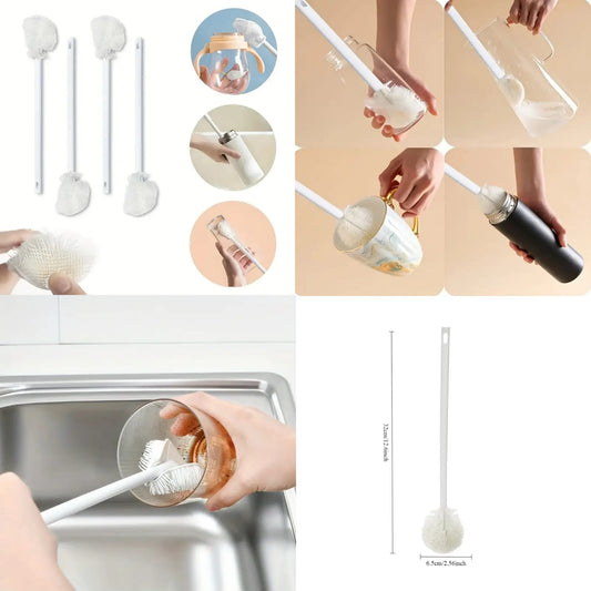 1pc Soft Silicone Bottle Brush