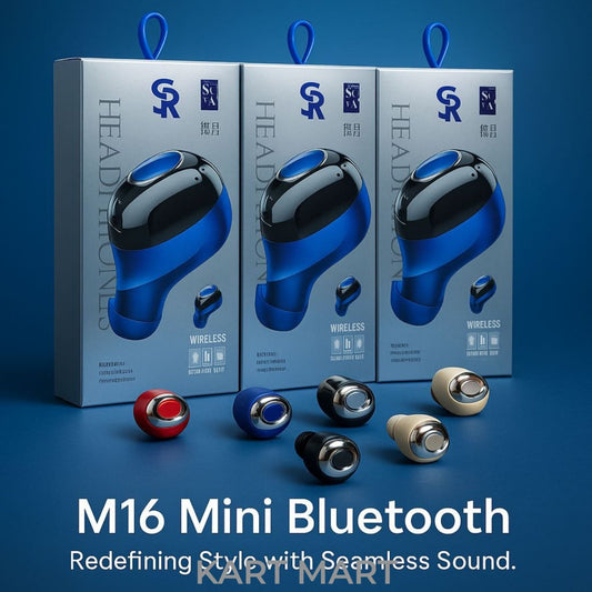 M16 Single Bluetooth – Compact, Clear & Wireless Freedom!