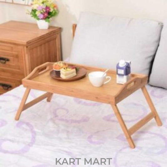 Premium Bamboo Bed Tray – Elegant & Foldable 🇨🇳